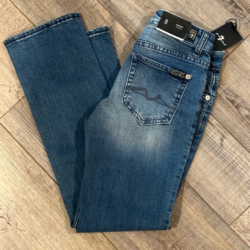 NWT BOYS FOR ALL MAN KIND 7 JEANS SIZE 8 🔥$45 🔥